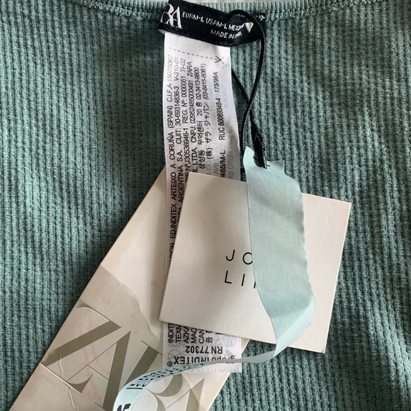 ZARA Limitless Contour Square Neck Top - Picture 9 of 14